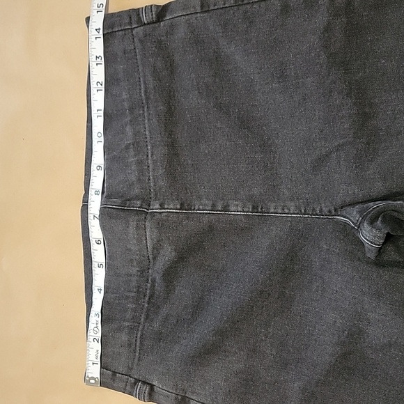NYDJ Size M Washed Black Denim Pull On Pants - Picture 2 of 12